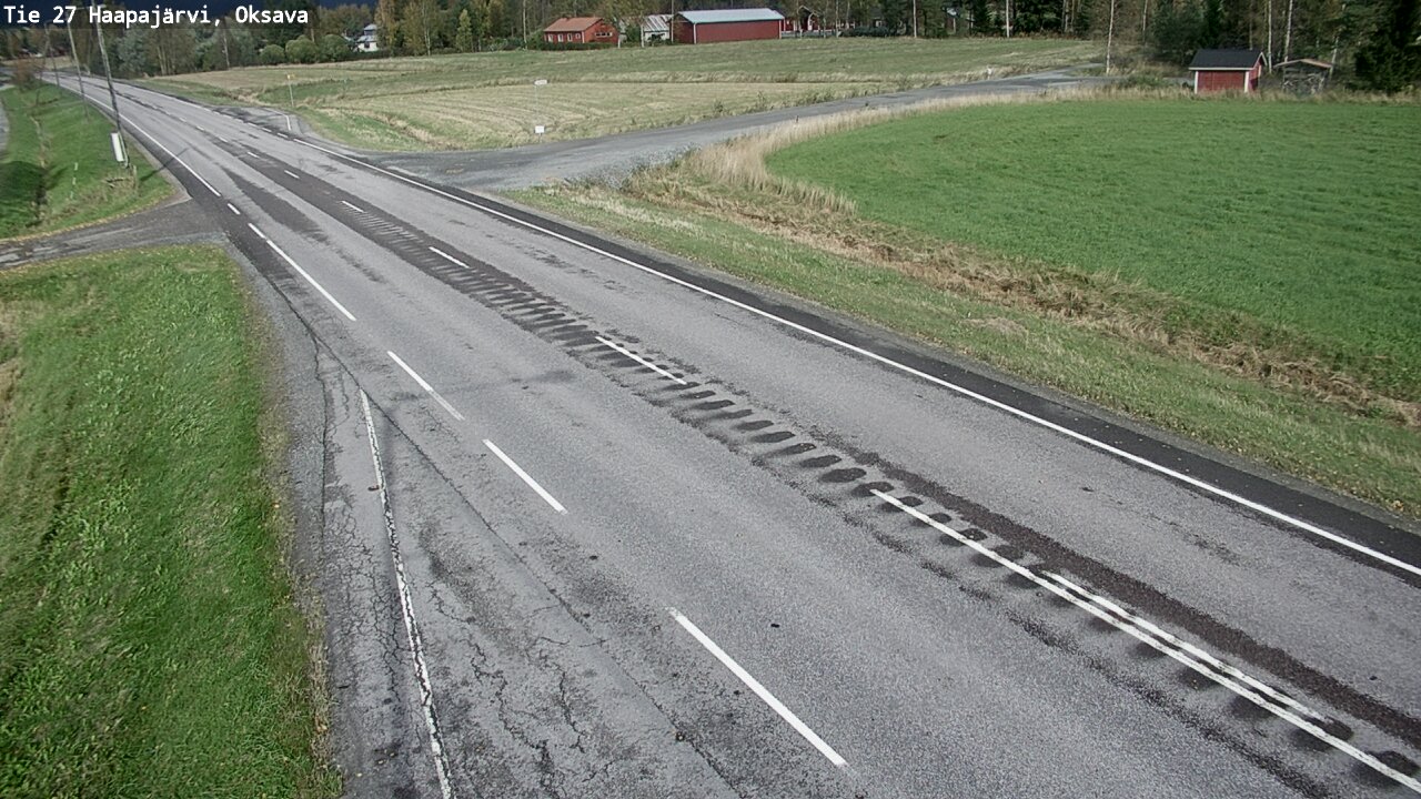 Kelikamerat Kuva Tie 27 Haapajärvi, Oksava, Haapajärvi, Pohjois-Pohjanmaa