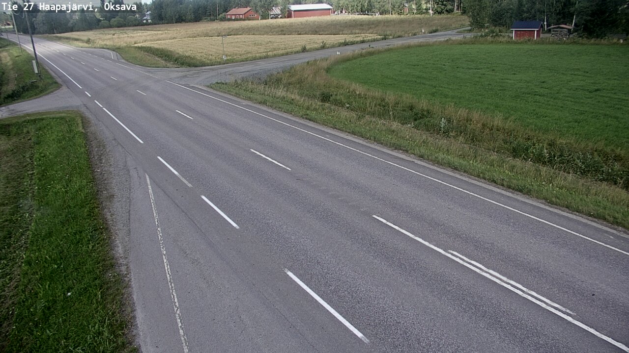 Kelikamerat Kuva Tie 27 Haapajärvi, Oksava, Haapajärvi, Pohjois-Pohjanmaa