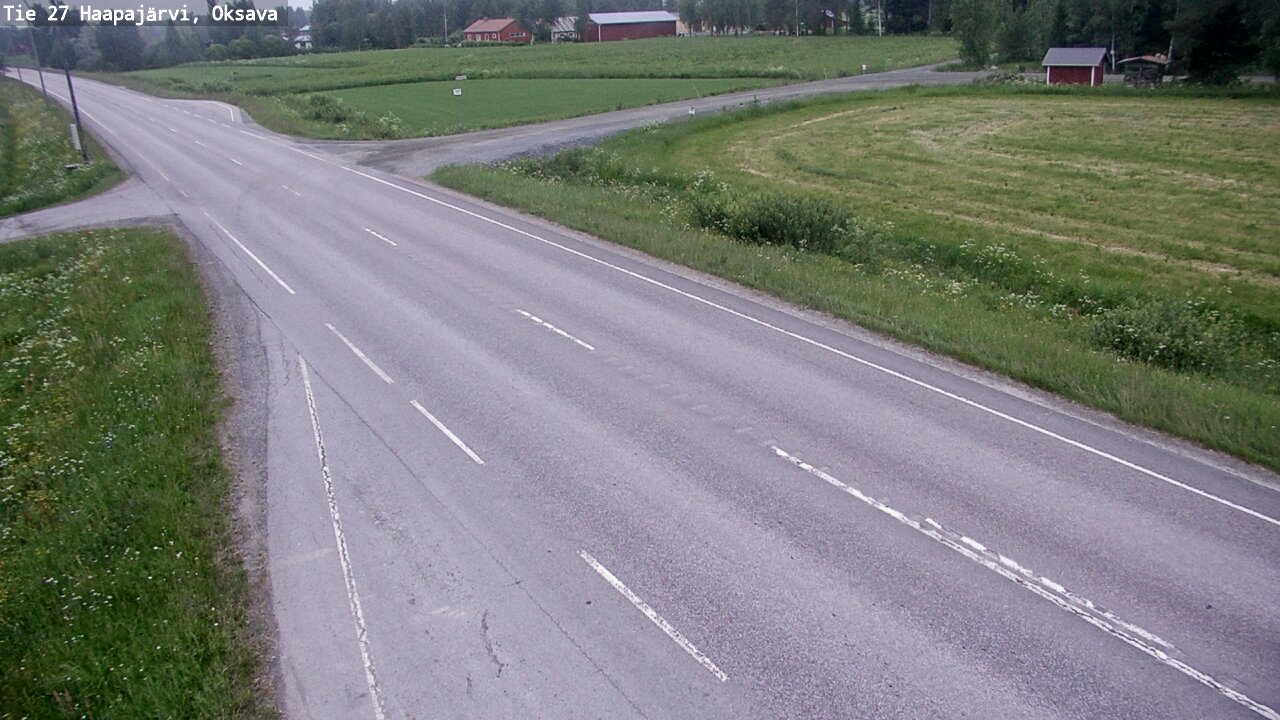Kelikamerat Kuva Tie 27 Haapajärvi, Oksava, Haapajärvi, Pohjois-Pohjanmaa