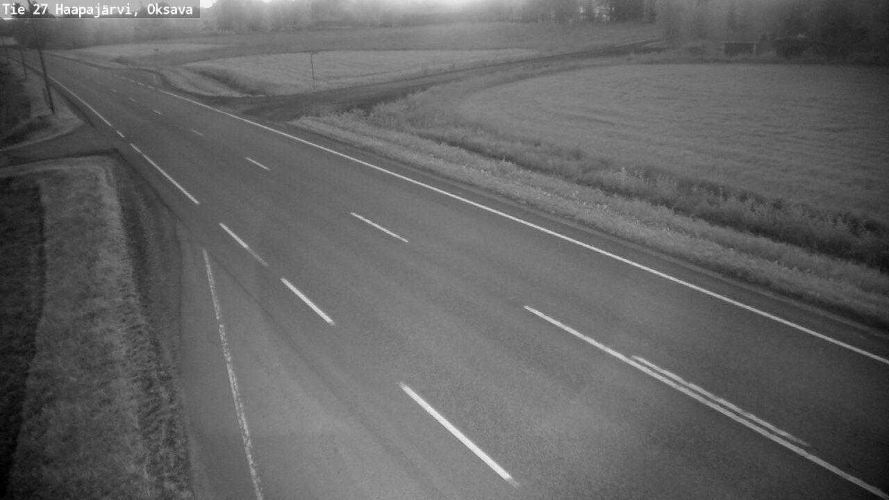 Kelikamerat Kuva Tie 27 Haapajärvi, Oksava, Haapajärvi, Pohjois-Pohjanmaa