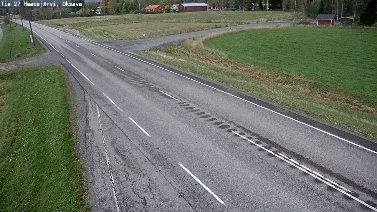 Kelikamerat Kuva Tie 27 Haapajärvi, Oksava, Haapajärvi, Pohjois-Pohjanmaa