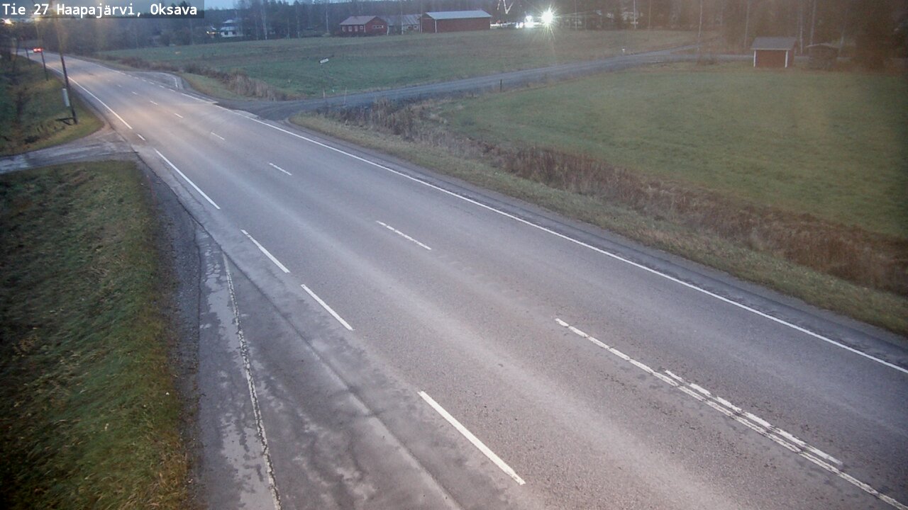 Kelikamerat Kuva Tie 27 Haapajärvi, Oksava, Haapajärvi, Pohjois-Pohjanmaa