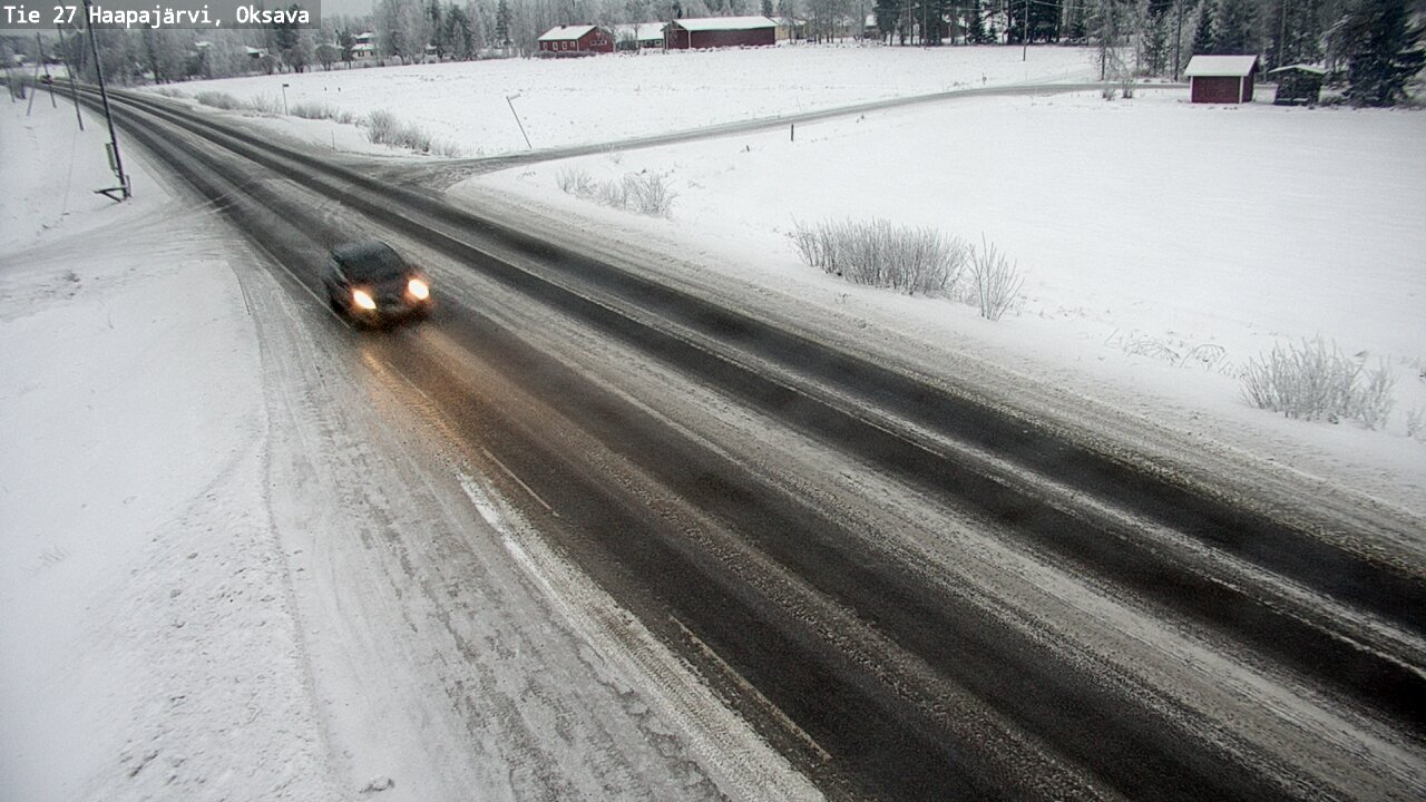 Kelikamerat Kuva Tie 27 Haapajärvi, Oksava, Haapajärvi, Pohjois-Pohjanmaa