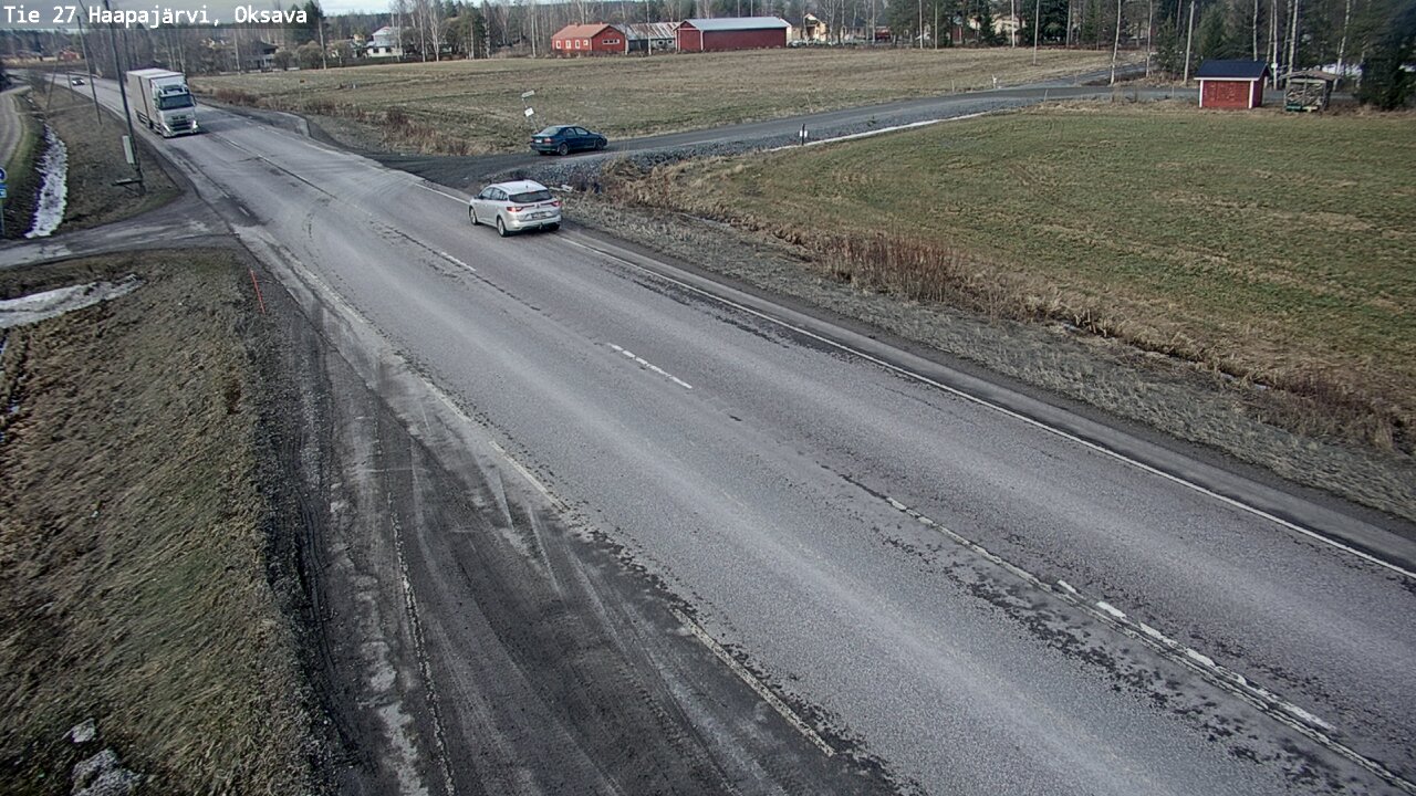 Kelikamerat Kuva Tie 27 Haapajärvi, Oksava, Haapajärvi, Pohjois-Pohjanmaa