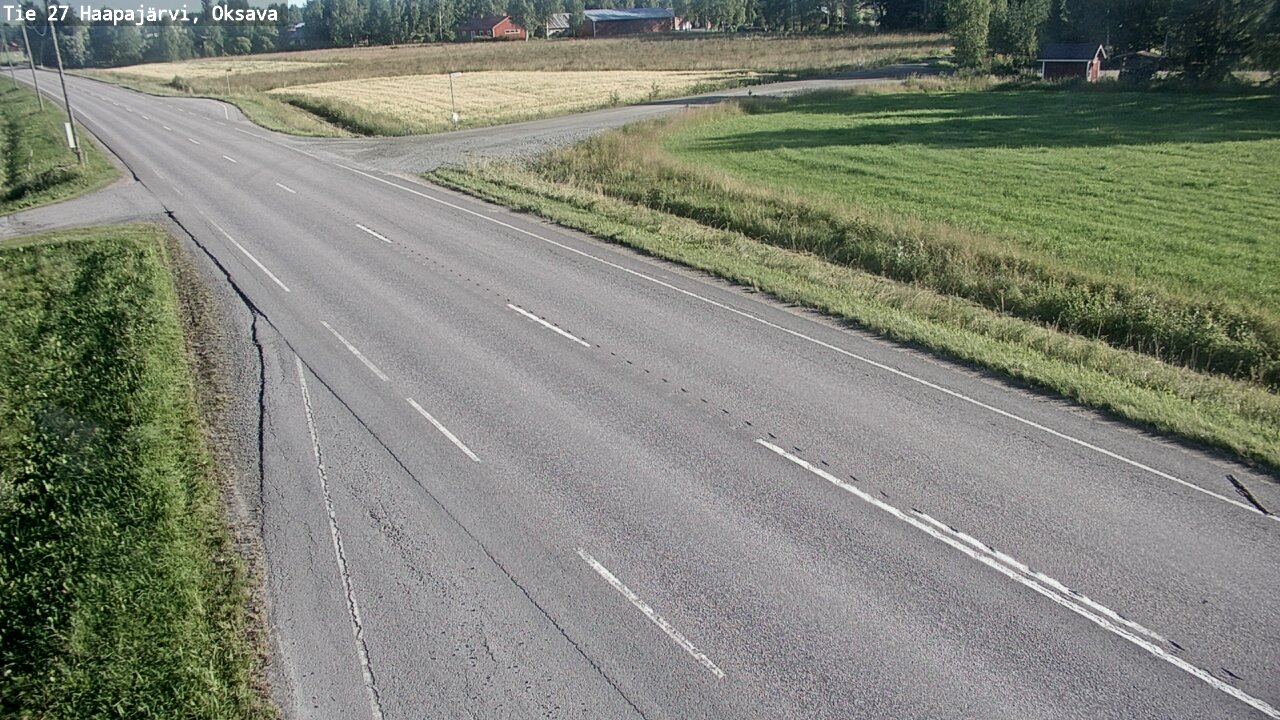 Kelikamerat Kuva Tie 27 Haapajärvi, Oksava, Haapajärvi, Pohjois-Pohjanmaa