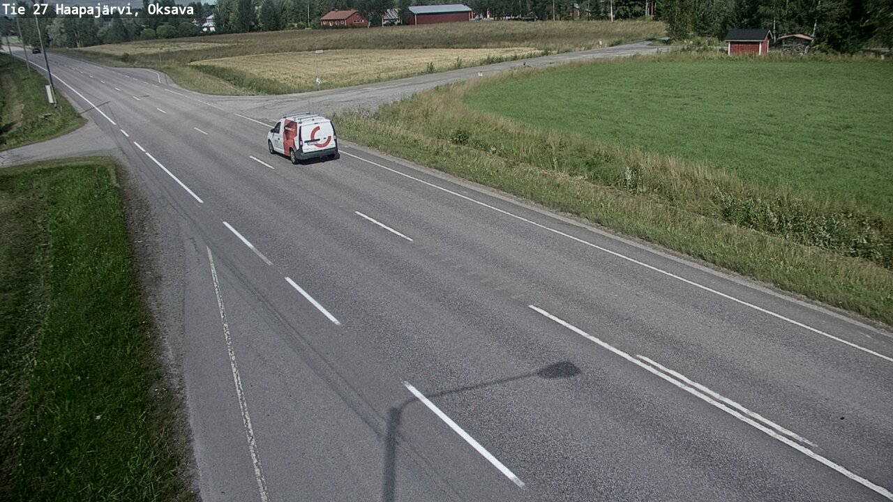 Kelikamerat Kuva Tie 27 Haapajärvi, Oksava, Haapajärvi, Pohjois-Pohjanmaa