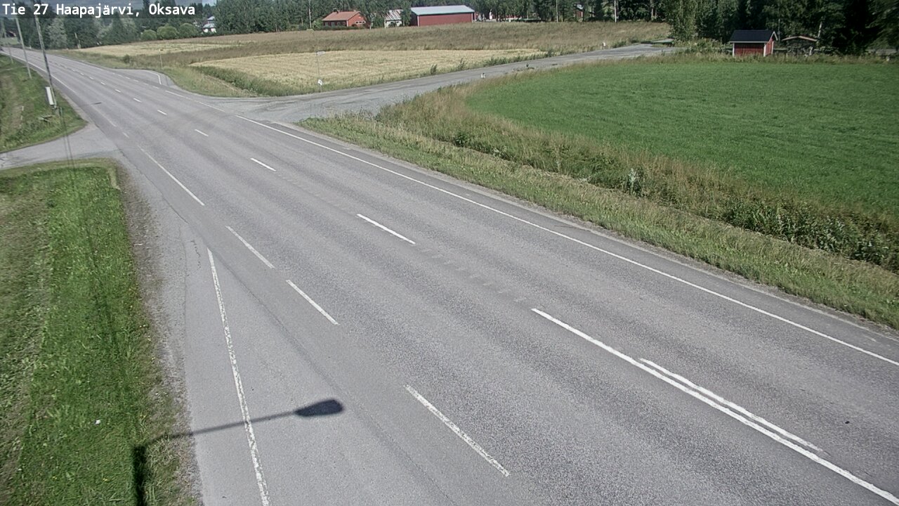 Kelikamerat Kuva Tie 27 Haapajärvi, Oksava, Haapajärvi, Pohjois-Pohjanmaa