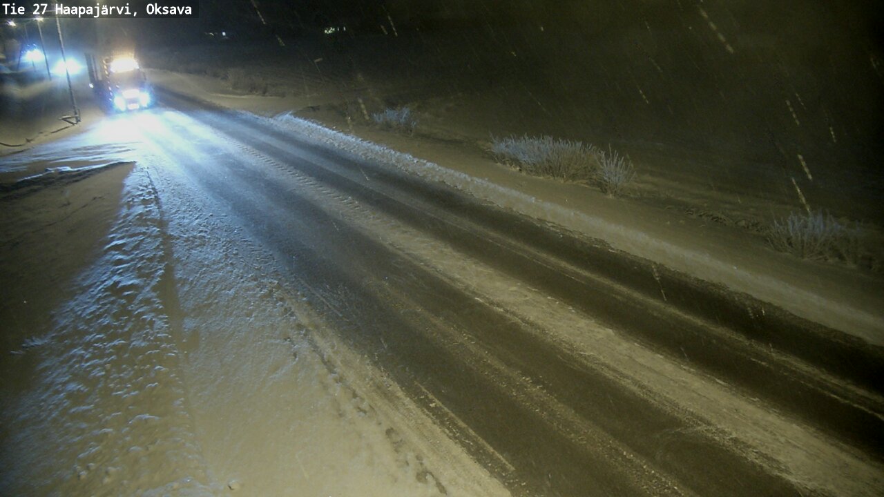 Kelikamerat Kuva Tie 27 Haapajärvi, Oksava, Haapajärvi, Pohjois-Pohjanmaa