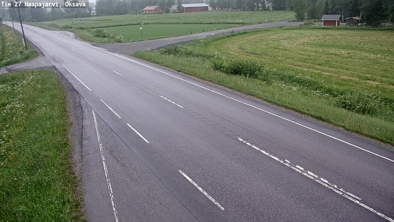 Kelikamerat Kuva Tie 27 Haapajärvi, Oksava, Haapajärvi, Pohjois-Pohjanmaa