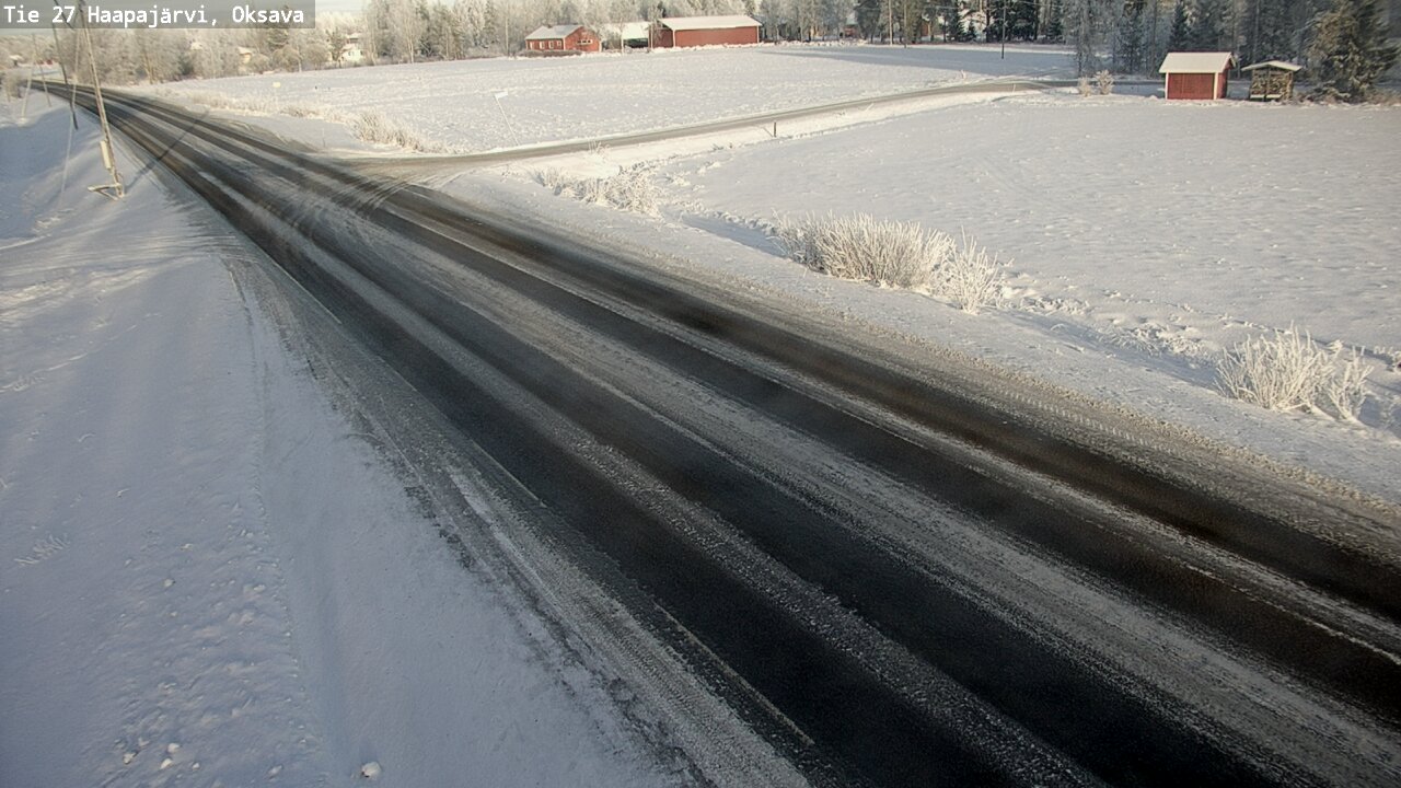Kelikamerat Kuva Tie 27 Haapajärvi, Oksava, Haapajärvi, Pohjois-Pohjanmaa