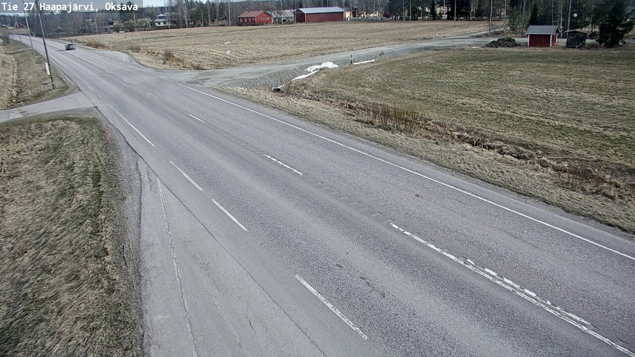 Kelikamerat Kuva Tie 27 Haapajärvi, Oksava, Haapajärvi, Pohjois-Pohjanmaa