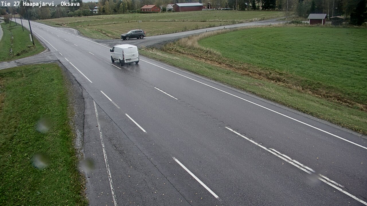 Kelikamerat Kuva Tie 27 Haapajärvi, Oksava, Haapajärvi, Pohjois-Pohjanmaa