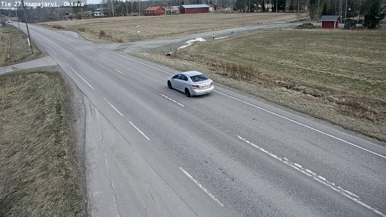 Kelikamerat Kuva Tie 27 Haapajärvi, Oksava, Haapajärvi, Pohjois-Pohjanmaa
