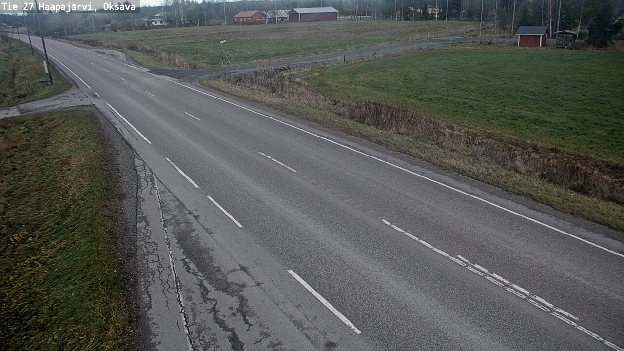 Kelikamerat Kuva Tie 27 Haapajärvi, Oksava, Haapajärvi, Pohjois-Pohjanmaa