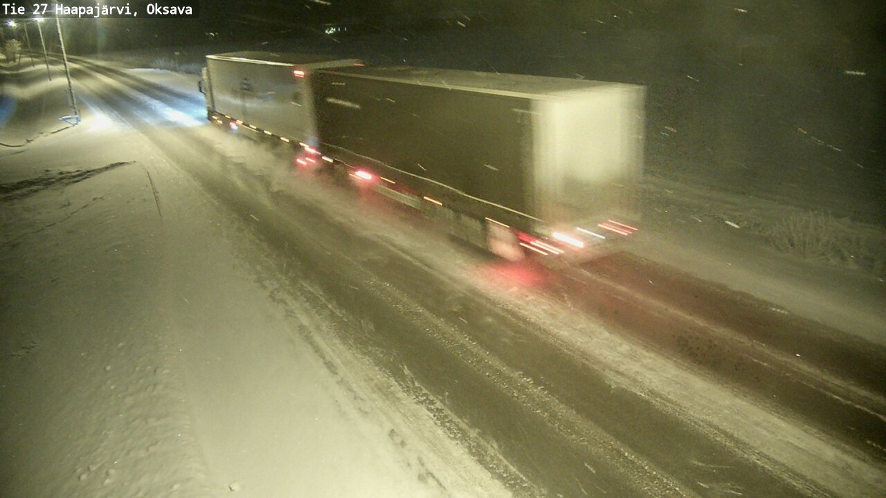 Kelikamerat Kuva Tie 27 Haapajärvi, Oksava, Haapajärvi, Pohjois-Pohjanmaa