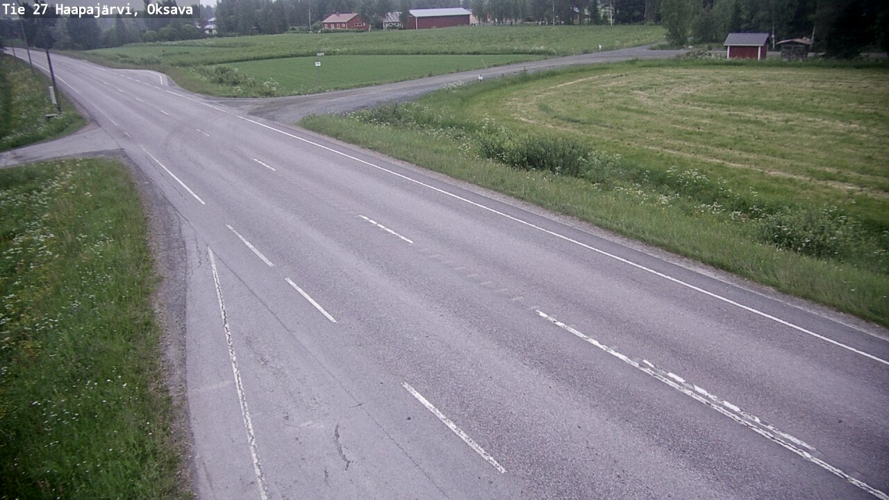 Kelikamerat Kuva Tie 27 Haapajärvi, Oksava, Haapajärvi, Pohjois-Pohjanmaa