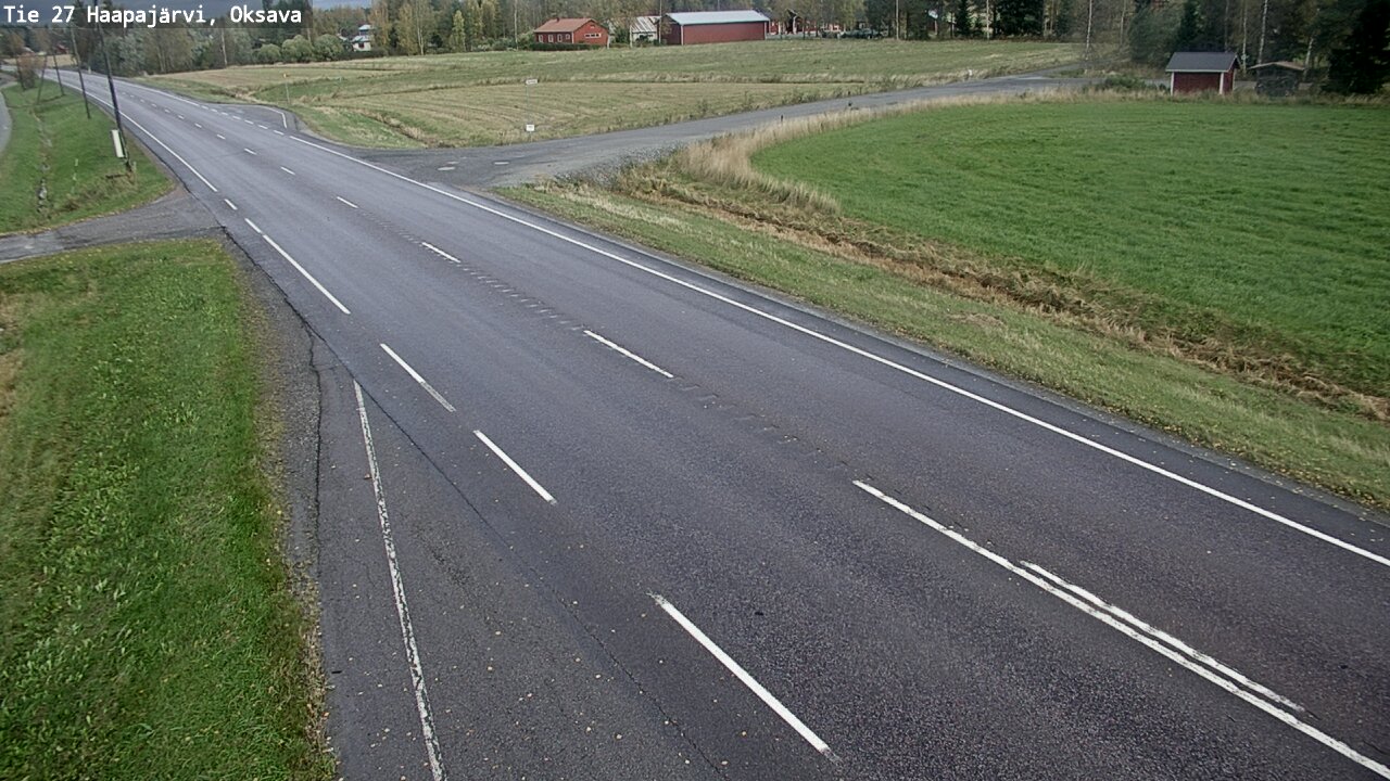 Kelikamerat Kuva Tie 27 Haapajärvi, Oksava, Haapajärvi, Pohjois-Pohjanmaa