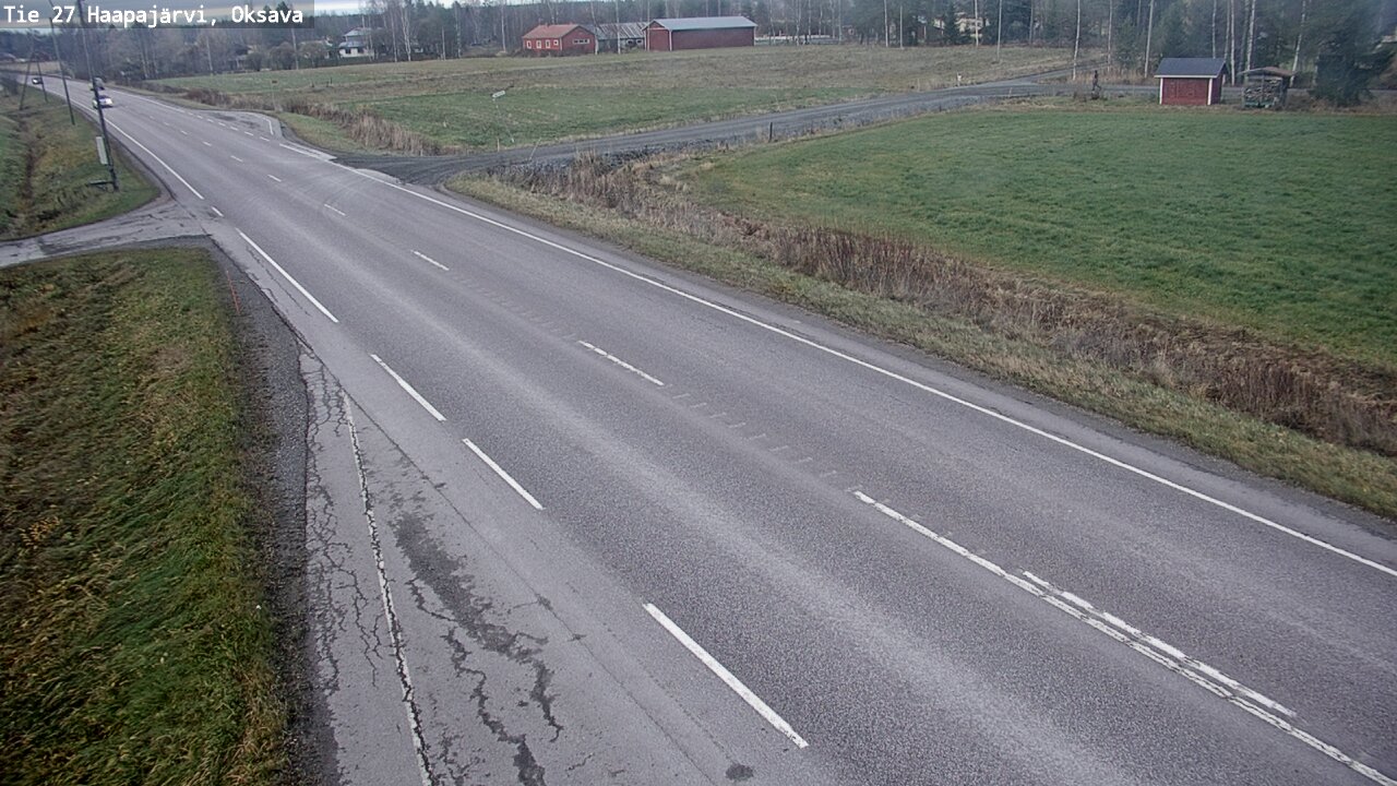 Kelikamerat Kuva Tie 27 Haapajärvi, Oksava, Haapajärvi, Pohjois-Pohjanmaa
