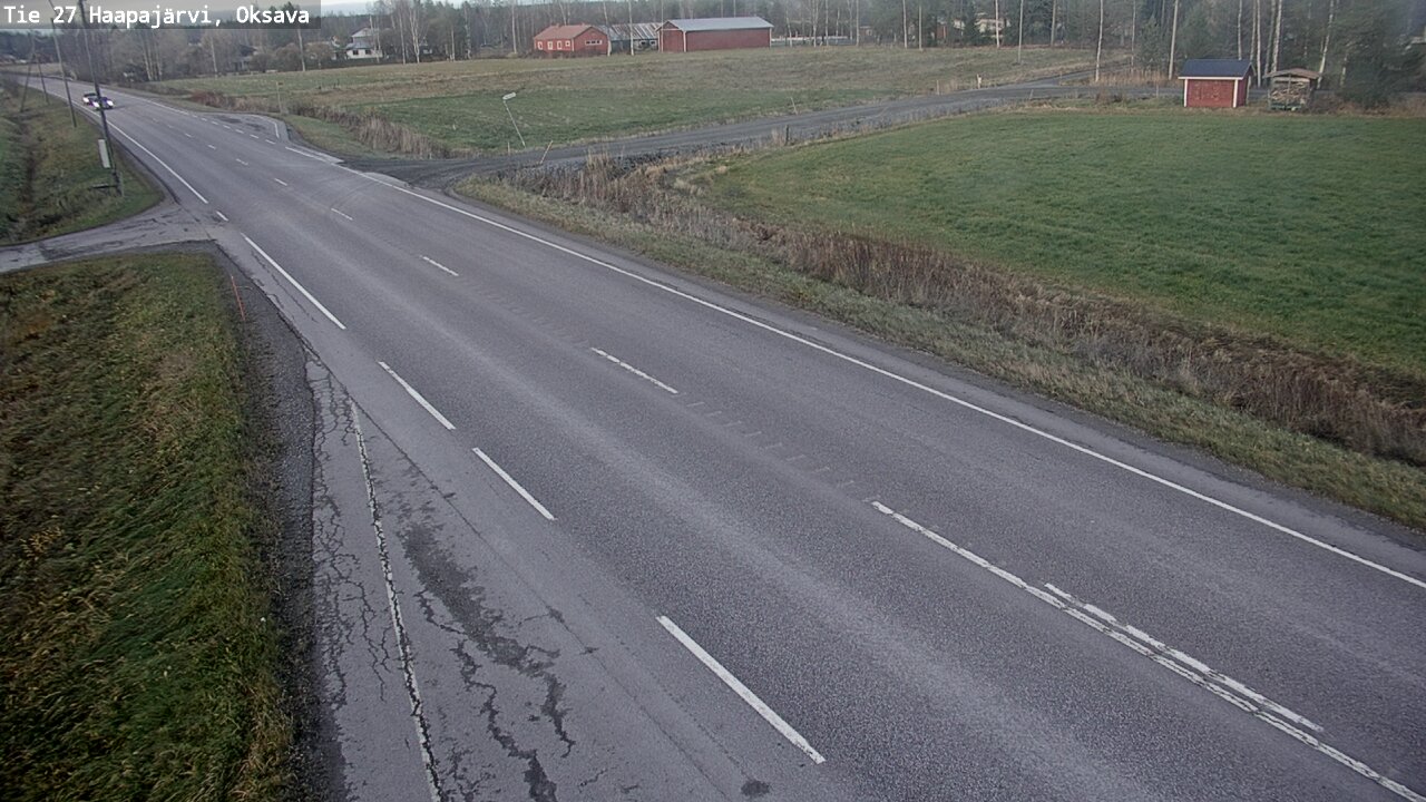 Kelikamerat Kuva Tie 27 Haapajärvi, Oksava, Haapajärvi, Pohjois-Pohjanmaa