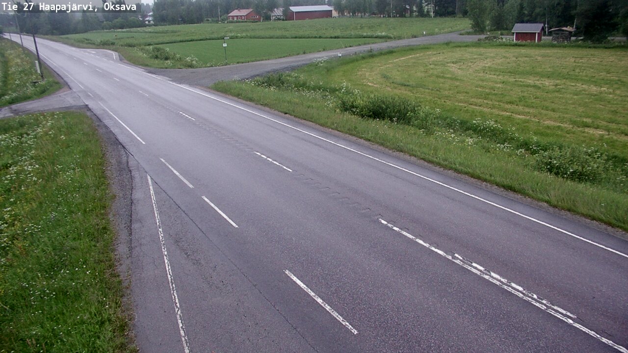 Kelikamerat Kuva Tie 27 Haapajärvi, Oksava, Haapajärvi, Pohjois-Pohjanmaa