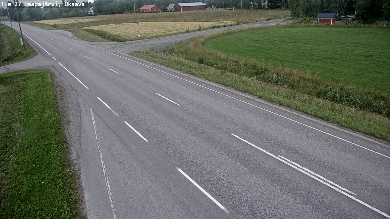 Kelikamerat Kuva Tie 27 Haapajärvi, Oksava, Haapajärvi, Pohjois-Pohjanmaa