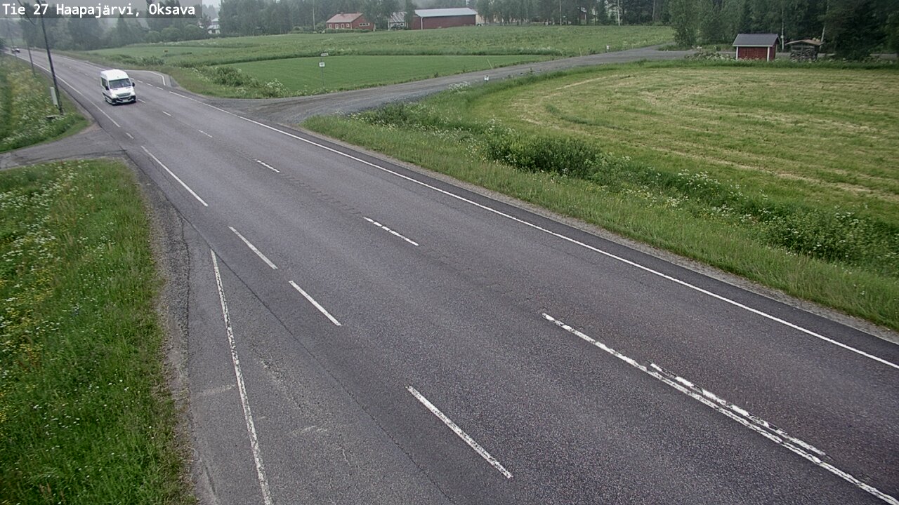 Kelikamerat Kuva Tie 27 Haapajärvi, Oksava, Haapajärvi, Pohjois-Pohjanmaa