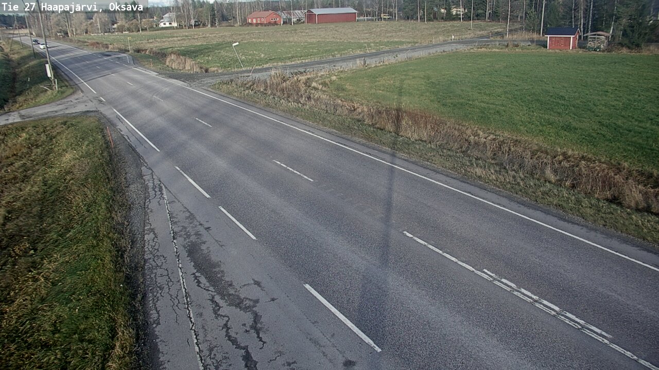 Kelikamerat Kuva Tie 27 Haapajärvi, Oksava, Haapajärvi, Pohjois-Pohjanmaa