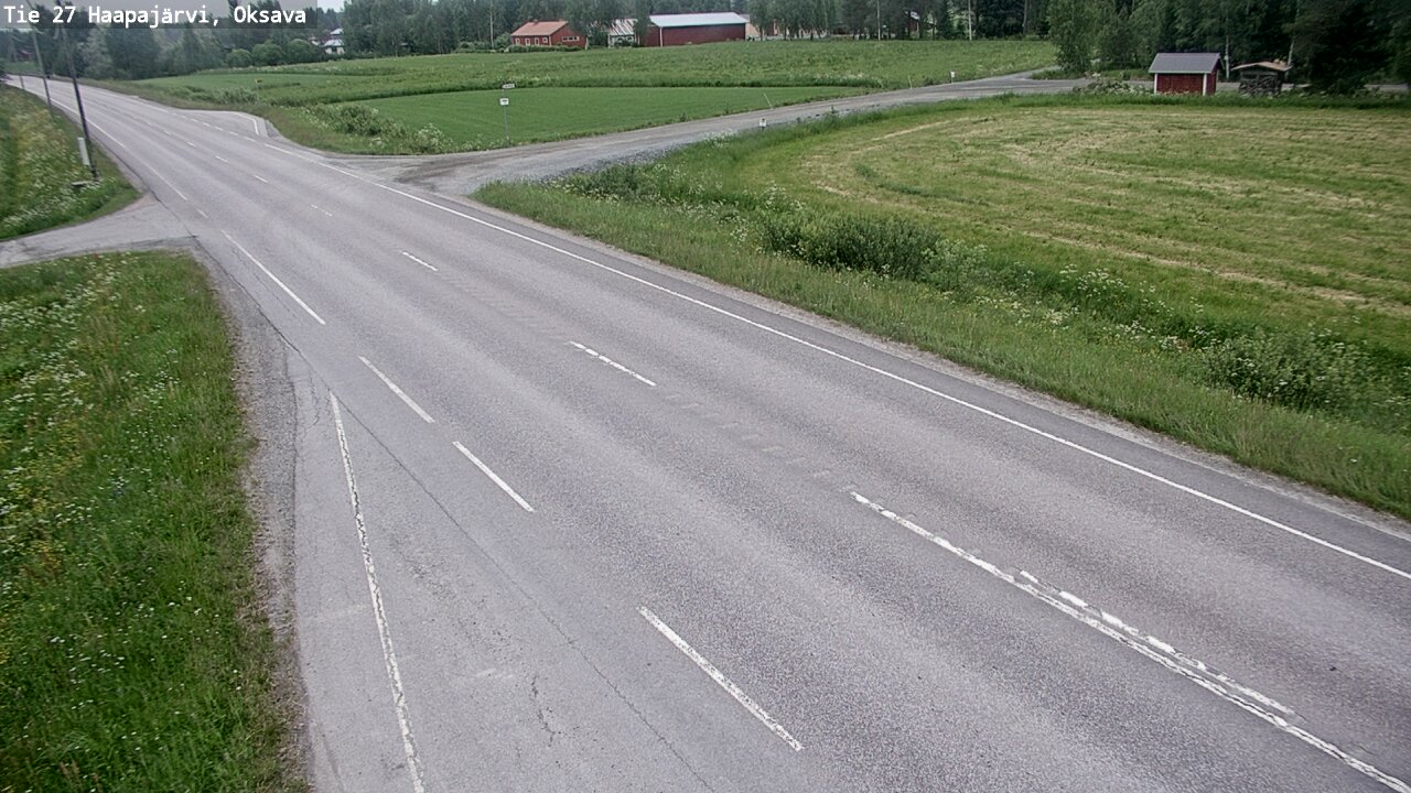 Kelikamerat Kuva Tie 27 Haapajärvi, Oksava, Haapajärvi, Pohjois-Pohjanmaa