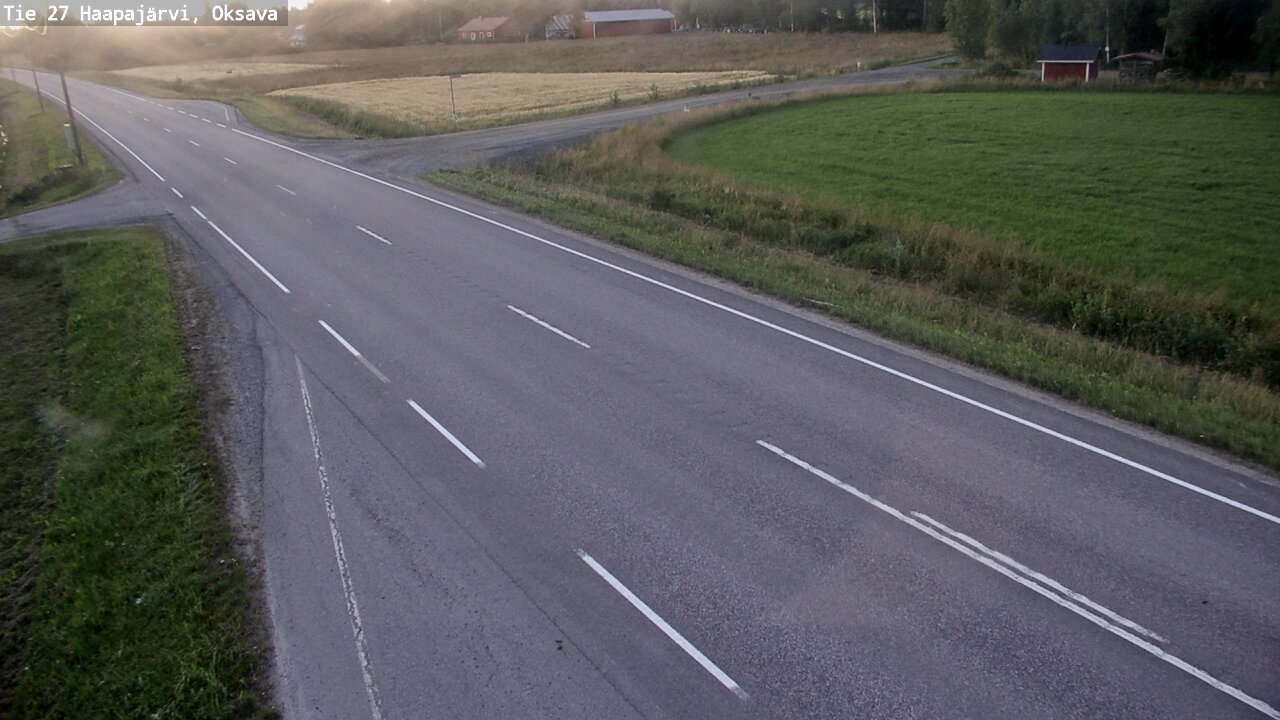 Kelikamerat Kuva Tie 27 Haapajärvi, Oksava, Haapajärvi, Pohjois-Pohjanmaa