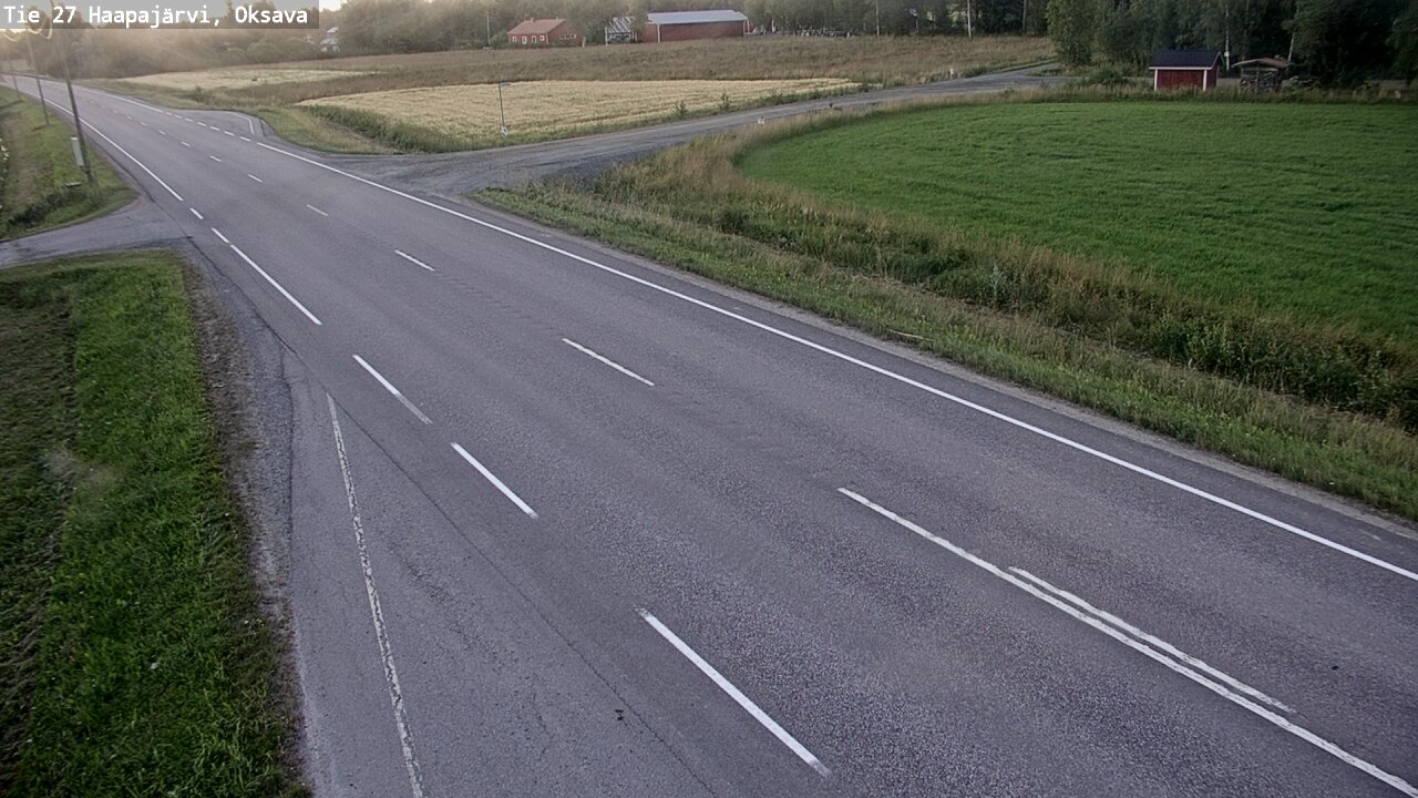 Kelikamerat Kuva Tie 27 Haapajärvi, Oksava, Haapajärvi, Pohjois-Pohjanmaa