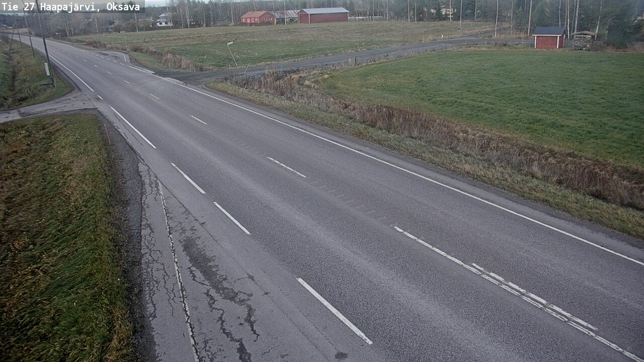 Kelikamerat Kuva Tie 27 Haapajärvi, Oksava, Haapajärvi, Pohjois-Pohjanmaa