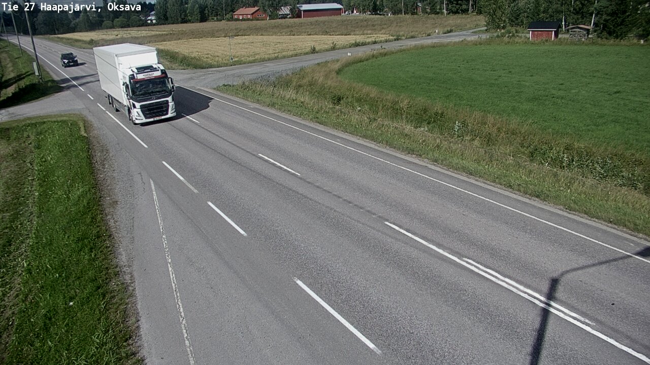 Kelikamerat Kuva Tie 27 Haapajärvi, Oksava, Haapajärvi, Pohjois-Pohjanmaa