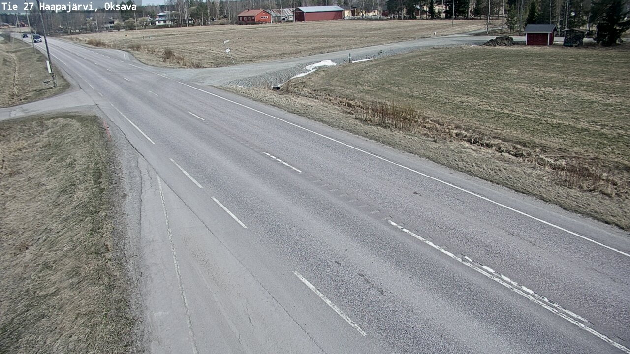 Kelikamerat Kuva Tie 27 Haapajärvi, Oksava, Haapajärvi, Pohjois-Pohjanmaa
