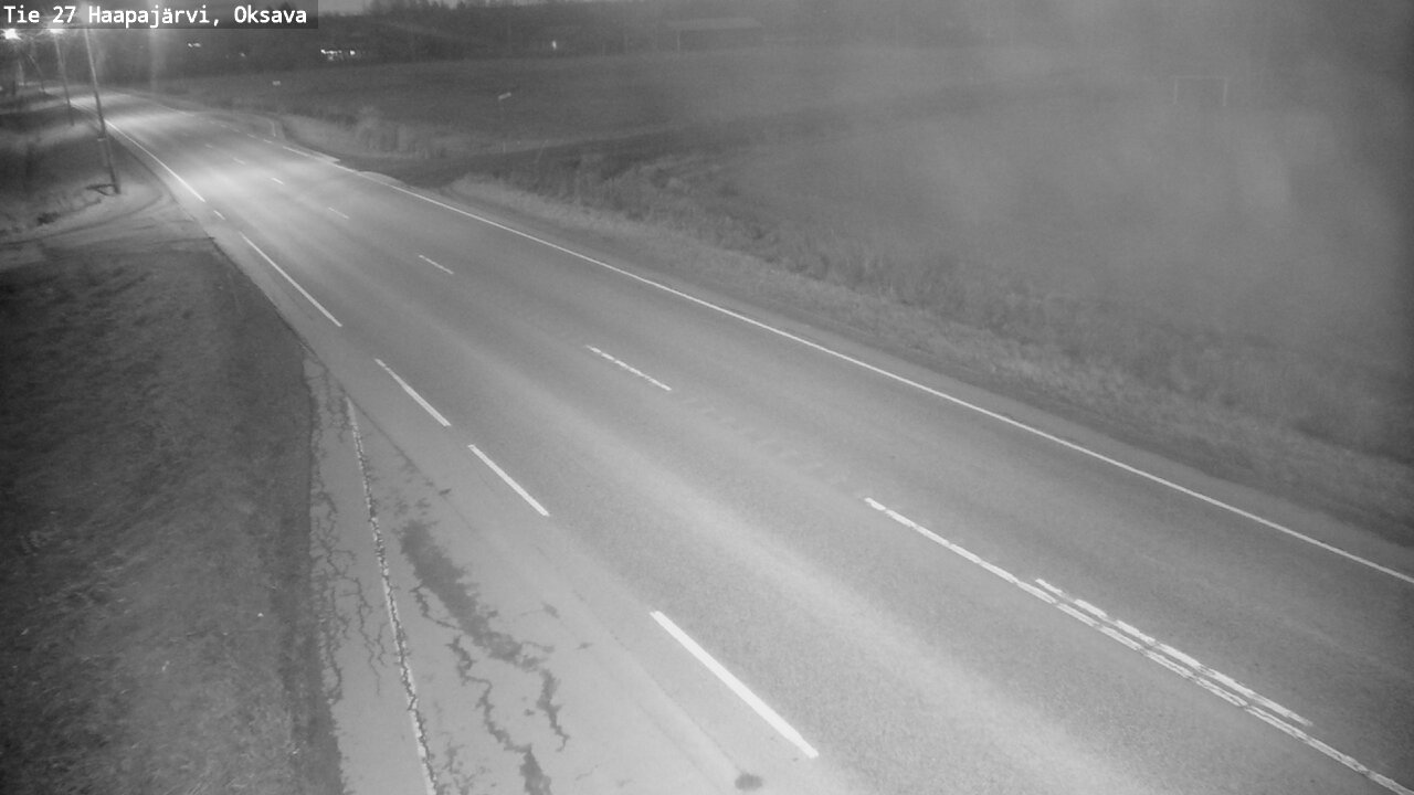 Kelikamerat Kuva Tie 27 Haapajärvi, Oksava, Haapajärvi, Pohjois-Pohjanmaa