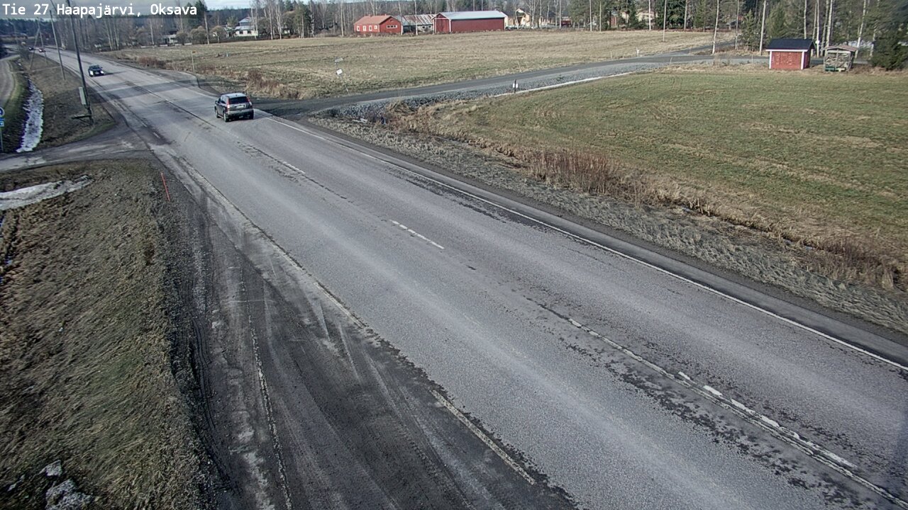 Kelikamerat Kuva Tie 27 Haapajärvi, Oksava, Haapajärvi, Pohjois-Pohjanmaa