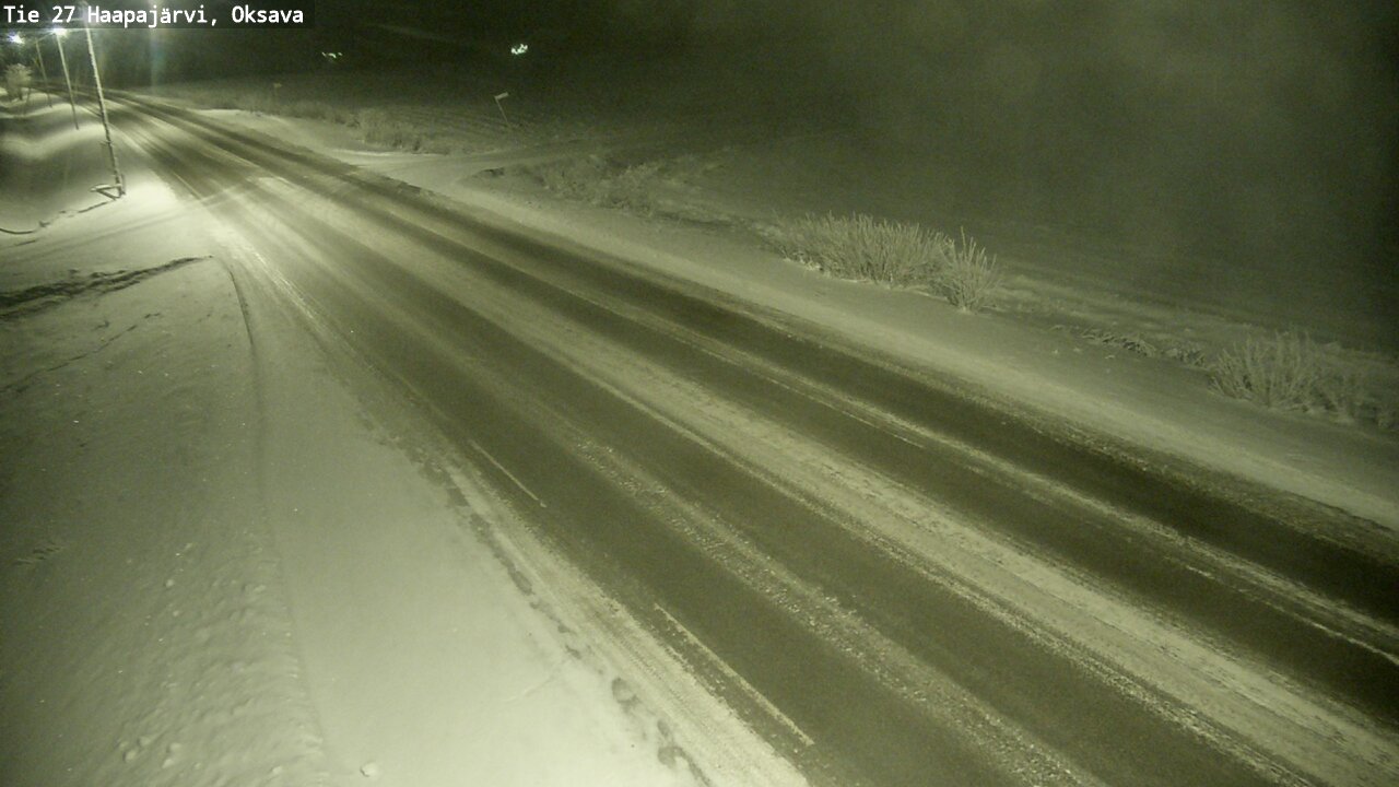 Kelikamerat Kuva Tie 27 Haapajärvi, Oksava, Haapajärvi, Pohjois-Pohjanmaa