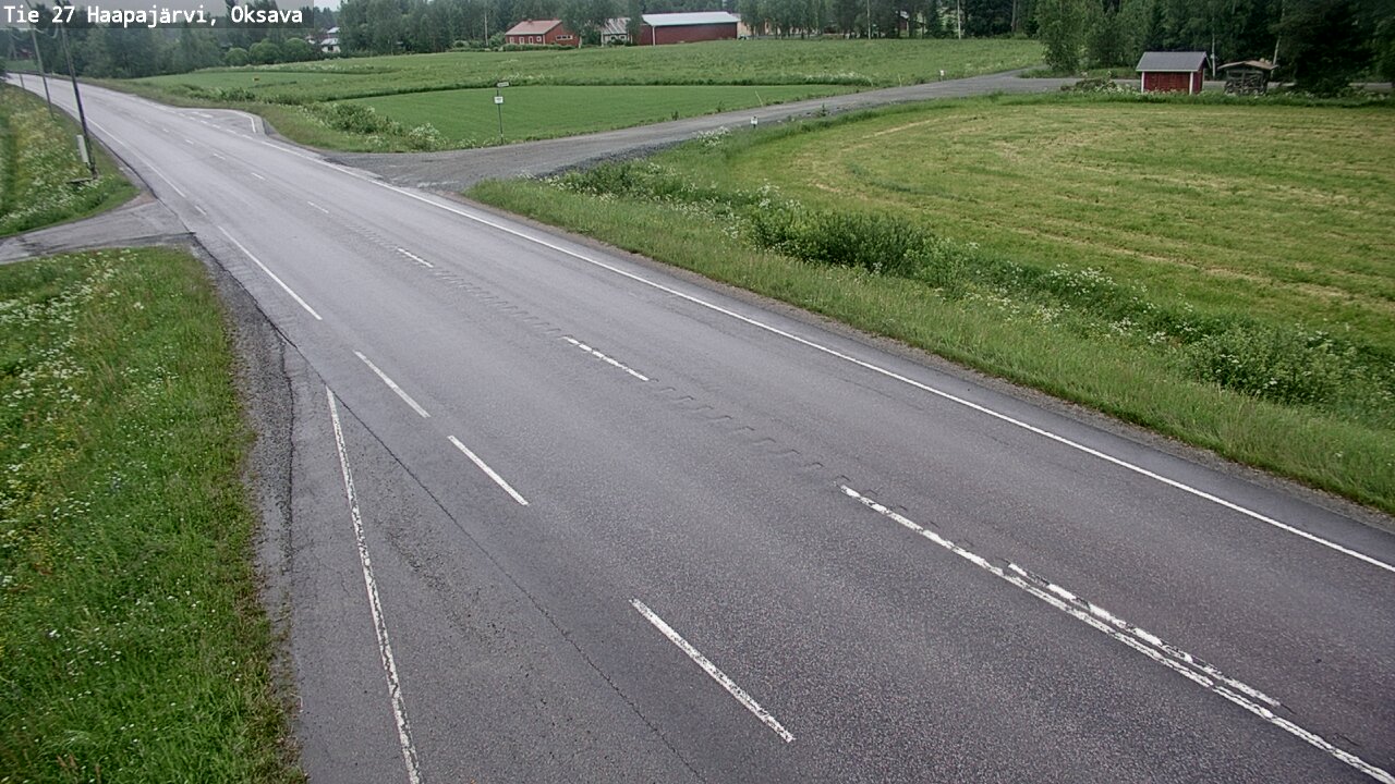 Kelikamerat Kuva Tie 27 Haapajärvi, Oksava, Haapajärvi, Pohjois-Pohjanmaa
