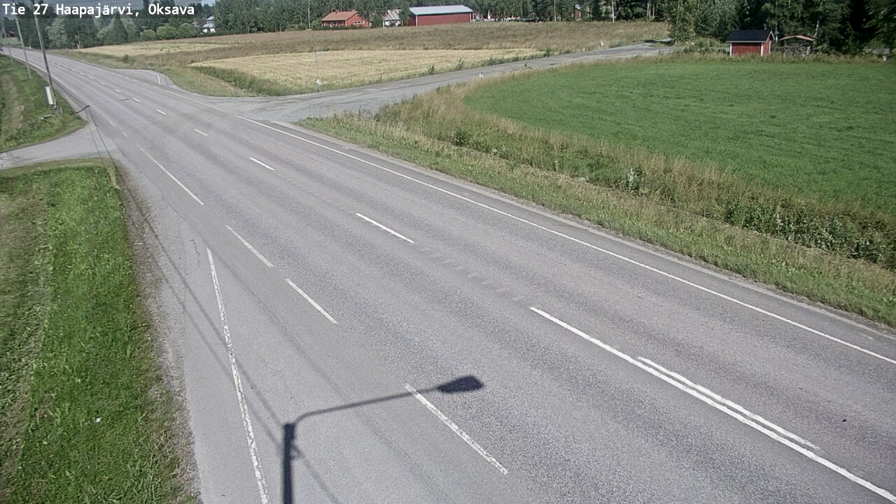Kelikamerat Kuva Tie 27 Haapajärvi, Oksava, Haapajärvi, Pohjois-Pohjanmaa