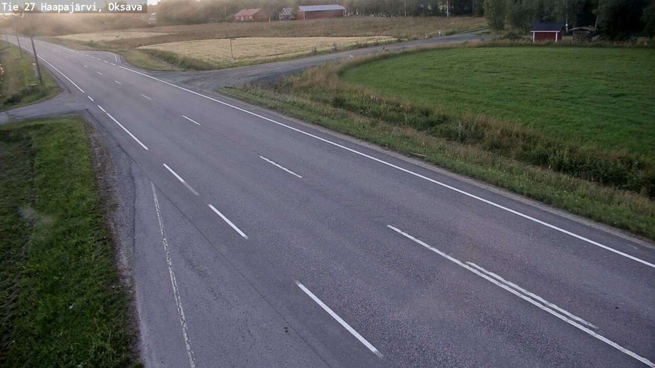 Kelikamerat Kuva Tie 27 Haapajärvi, Oksava, Haapajärvi, Pohjois-Pohjanmaa