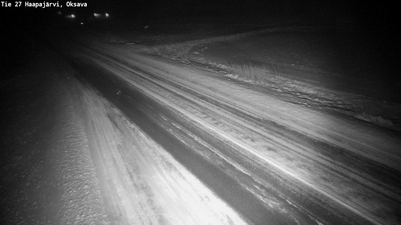 Kelikamerat Kuva Tie 27 Haapajärvi, Oksava, Haapajärvi, Pohjois-Pohjanmaa