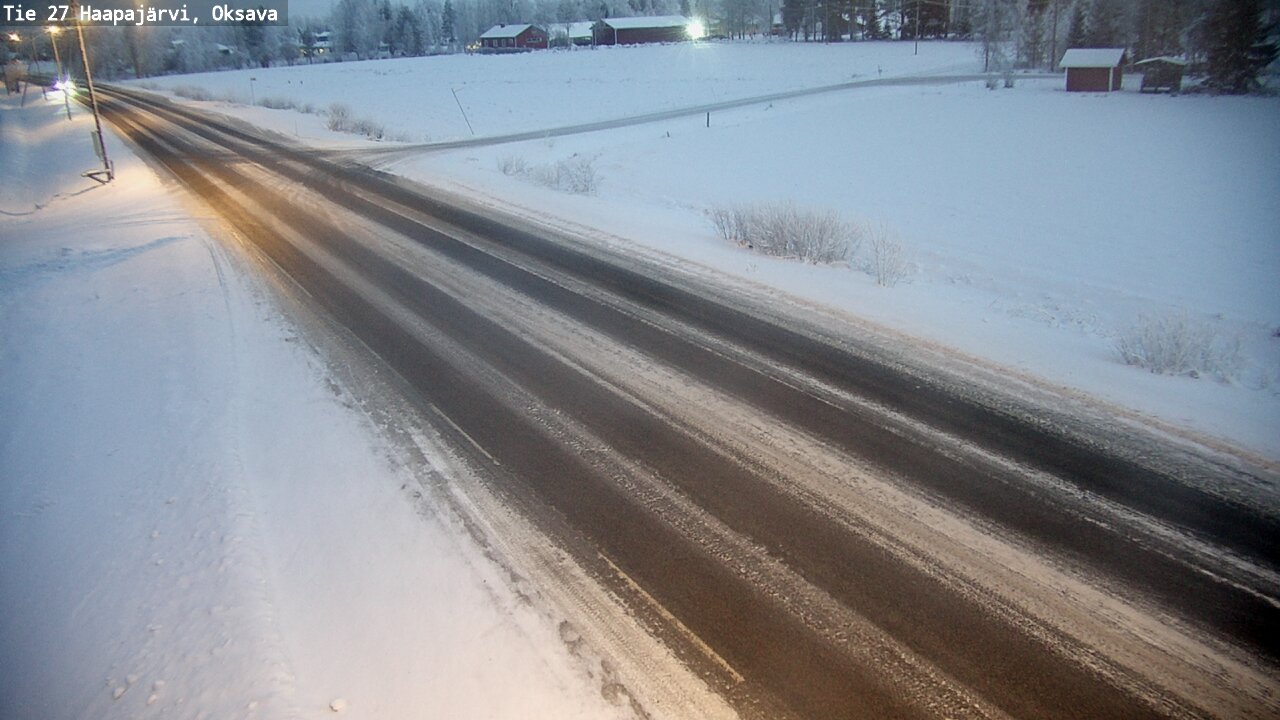 Kelikamerat Kuva Tie 27 Haapajärvi, Oksava, Haapajärvi, Pohjois-Pohjanmaa