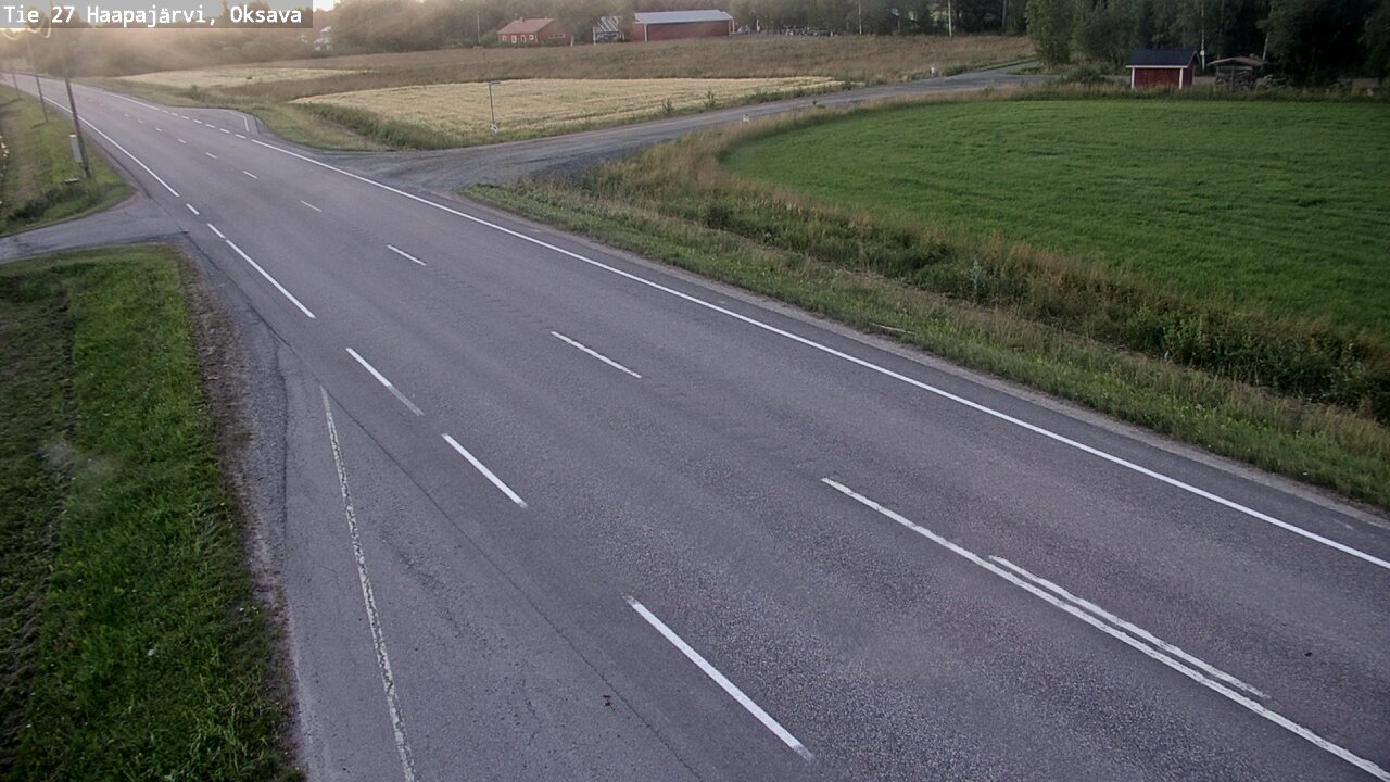 Kelikamerat Kuva Tie 27 Haapajärvi, Oksava, Haapajärvi, Pohjois-Pohjanmaa