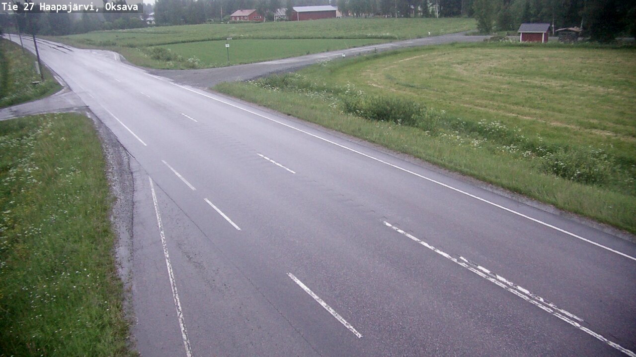 Kelikamerat Kuva Tie 27 Haapajärvi, Oksava, Haapajärvi, Pohjois-Pohjanmaa