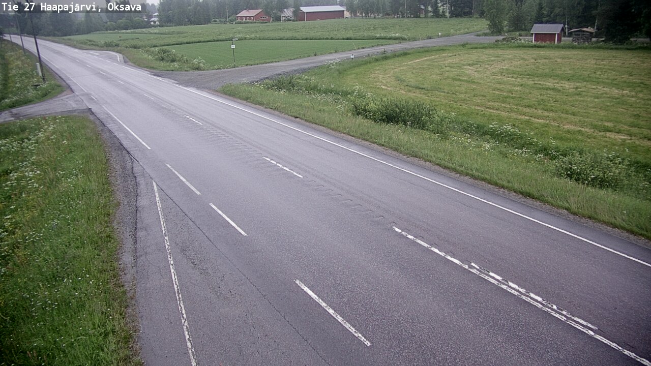 Kelikamerat Kuva Tie 27 Haapajärvi, Oksava, Haapajärvi, Pohjois-Pohjanmaa