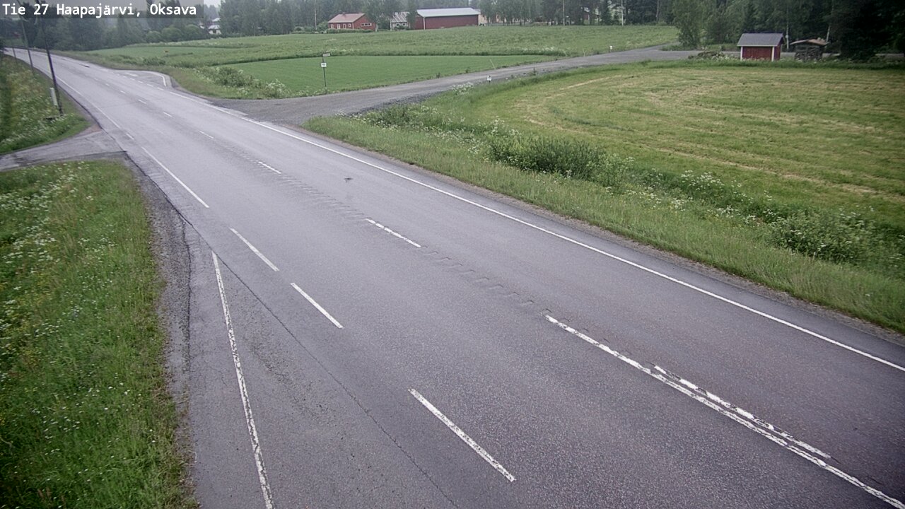 Kelikamerat Kuva Tie 27 Haapajärvi, Oksava, Haapajärvi, Pohjois-Pohjanmaa