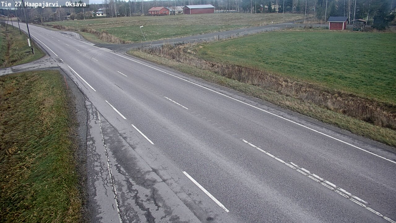 Kelikamerat Kuva Tie 27 Haapajärvi, Oksava, Haapajärvi, Pohjois-Pohjanmaa