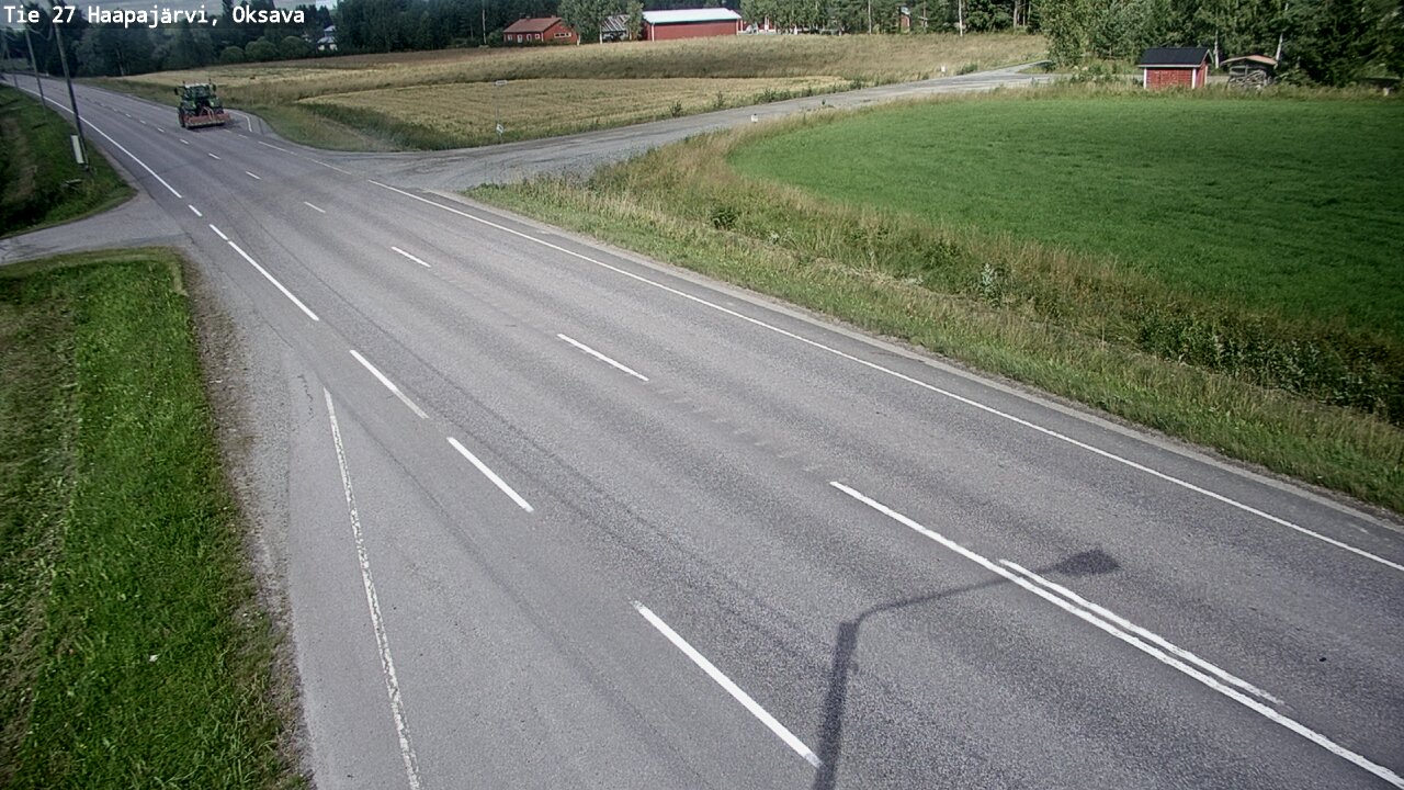 Kelikamerat Kuva Tie 27 Haapajärvi, Oksava, Haapajärvi, Pohjois-Pohjanmaa