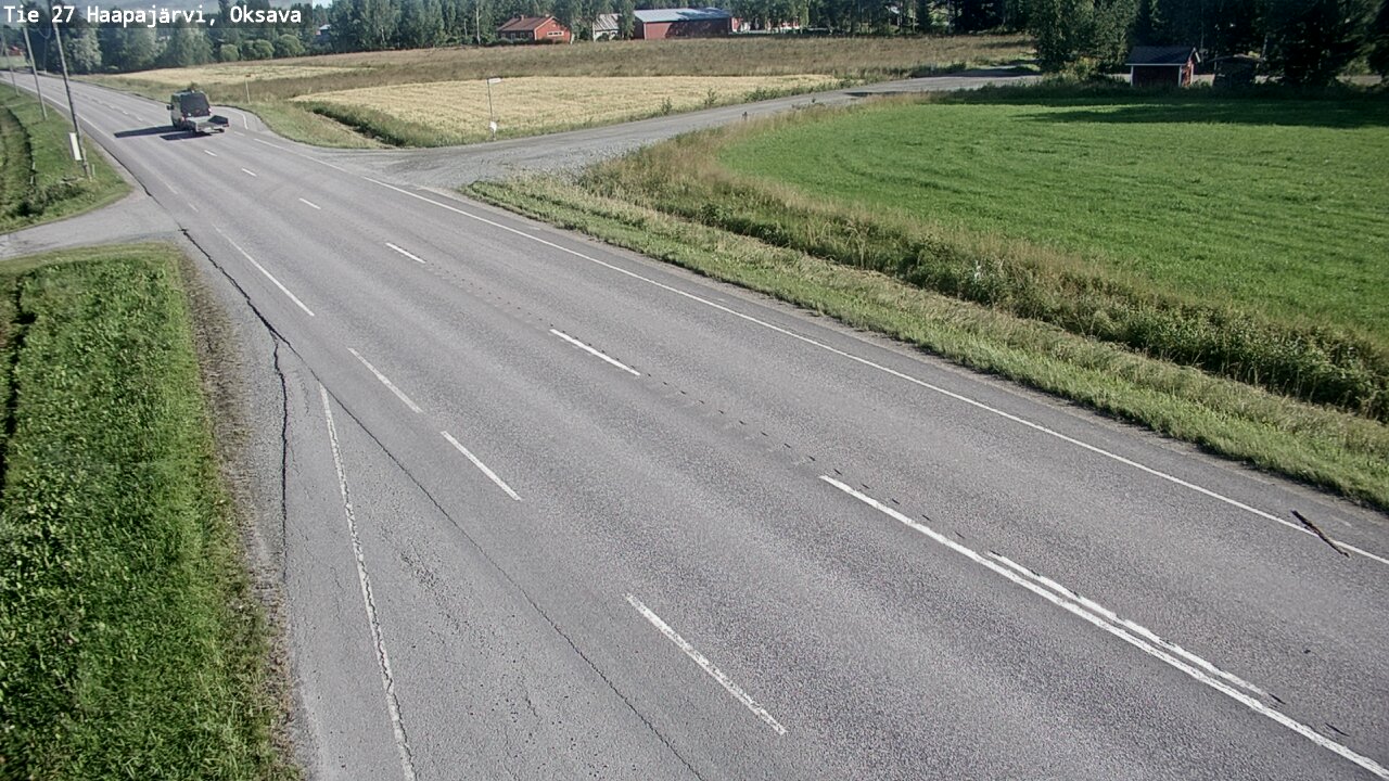 Kelikamerat Kuva Tie 27 Haapajärvi, Oksava, Haapajärvi, Pohjois-Pohjanmaa