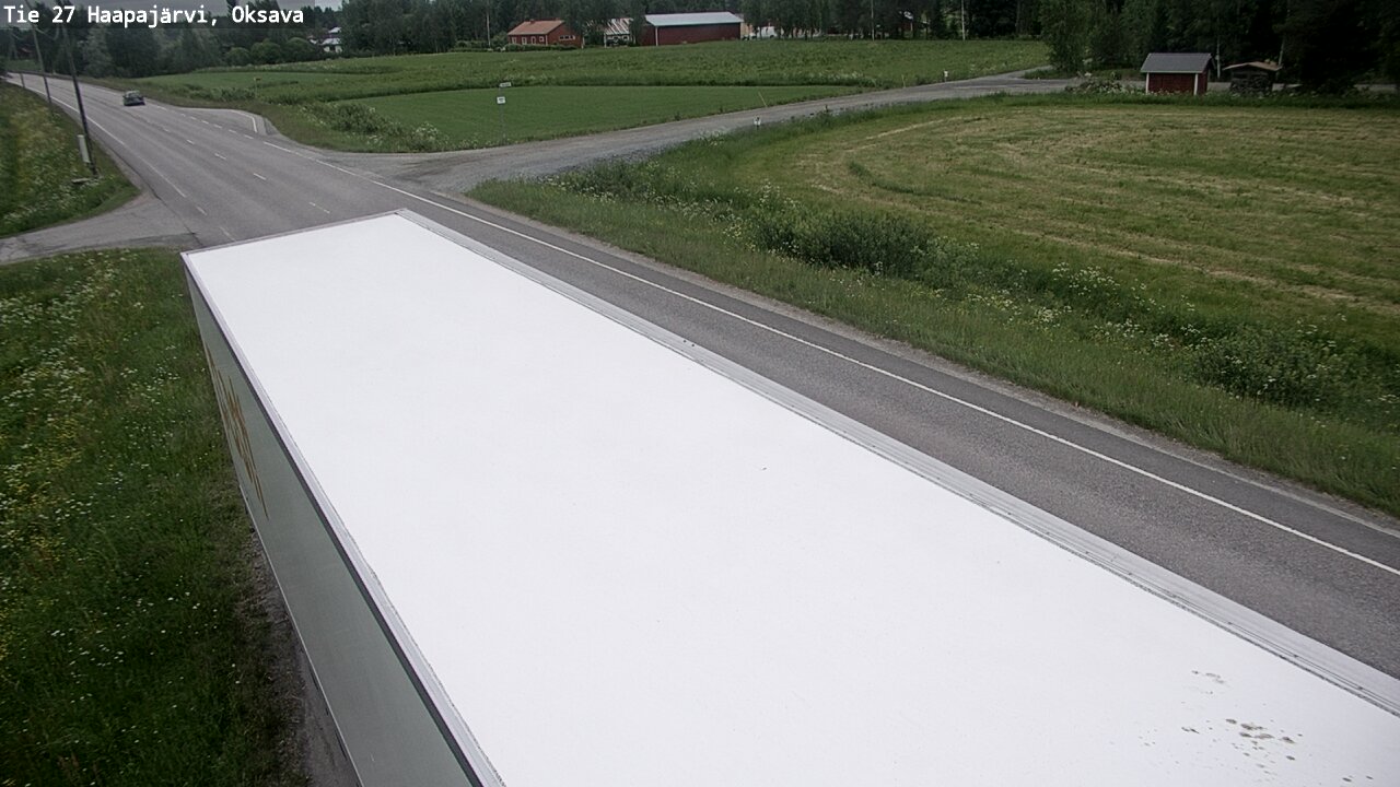 Kelikamerat Kuva Tie 27 Haapajärvi, Oksava, Haapajärvi, Pohjois-Pohjanmaa
