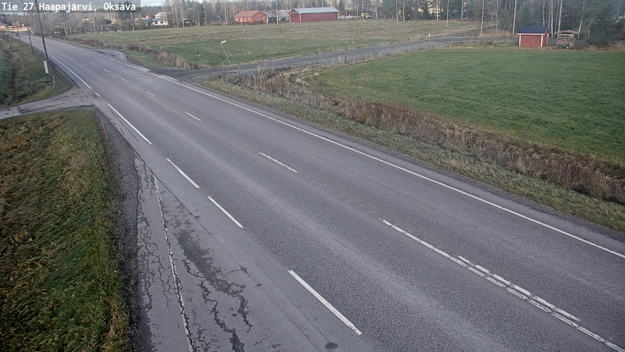 Kelikamerat Kuva Tie 27 Haapajärvi, Oksava, Haapajärvi, Pohjois-Pohjanmaa